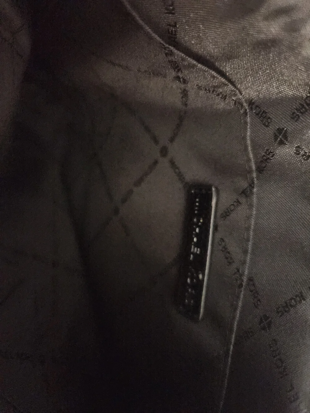 Michael Kors Men’s Black Signature Wristlet Pouch